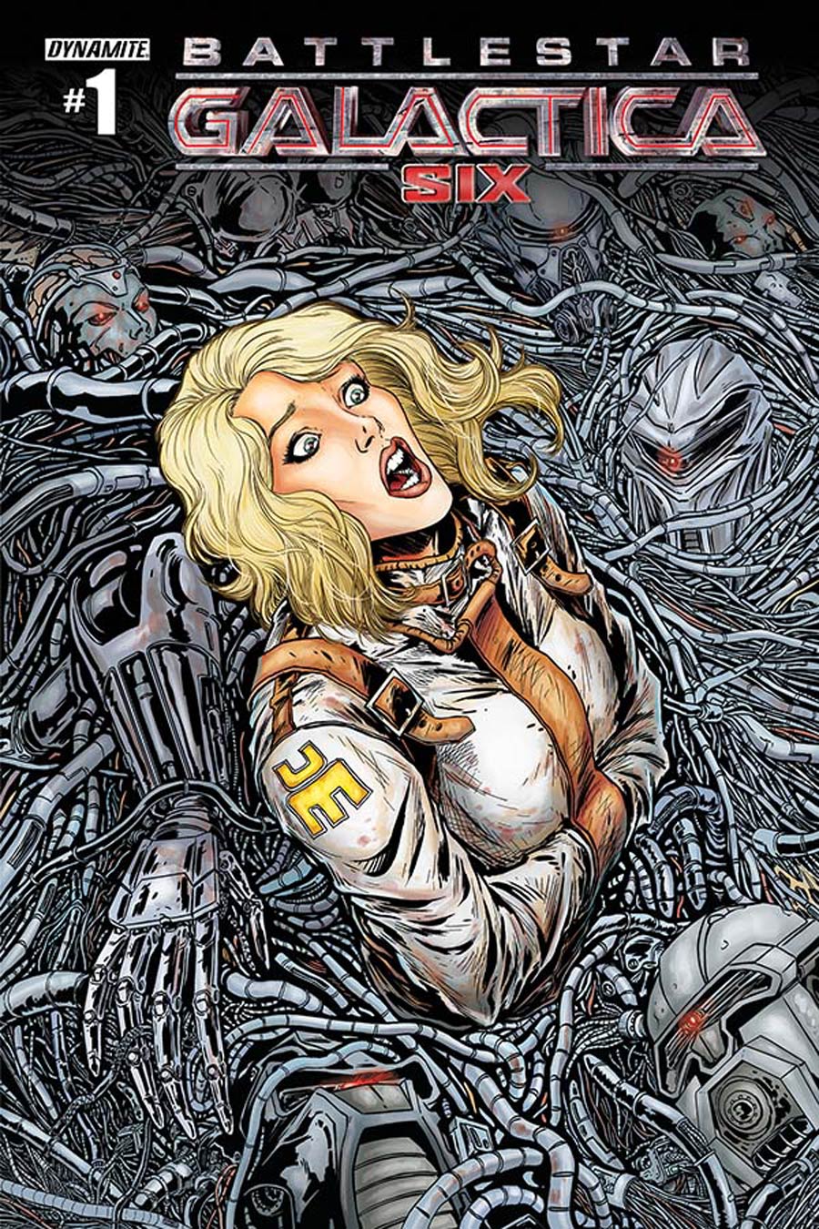 Battlestar Galactica Six #1 Cover B Variant Chris Bolson Cover