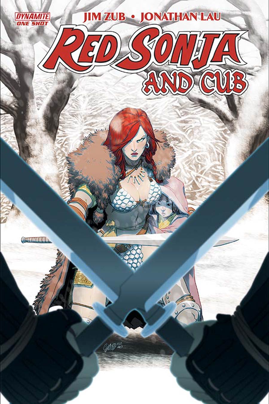 Red Sonja And Cub One Shot