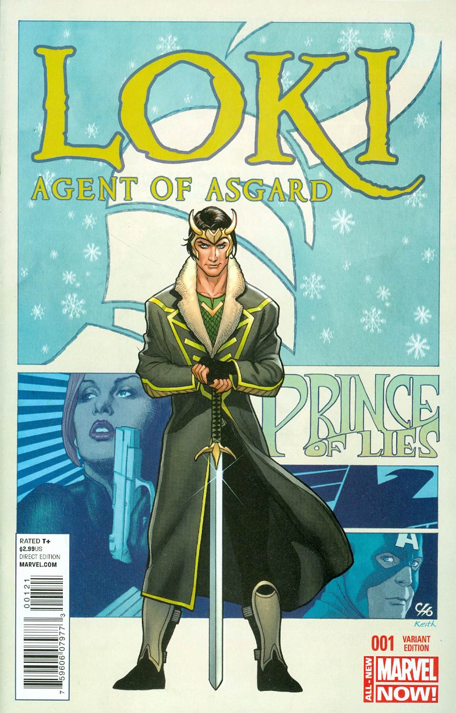 Loki Agent Of Asgard #1 Cover C Incentive Frank Cho Color Variant Cover