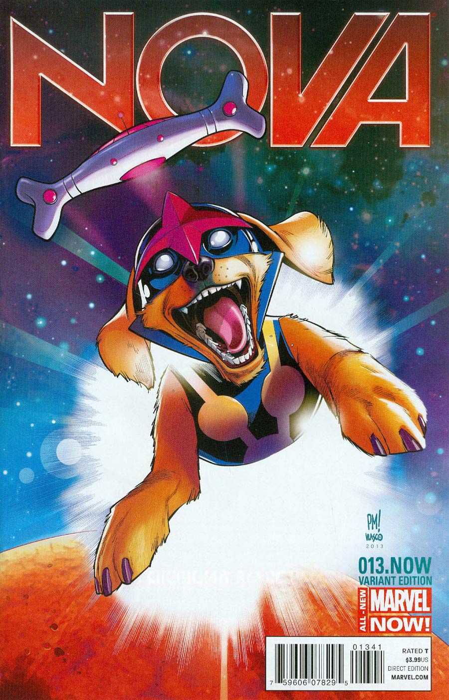 Nova Vol 5 #13.NOW Cover B Variant Paco Medina Animal Cover