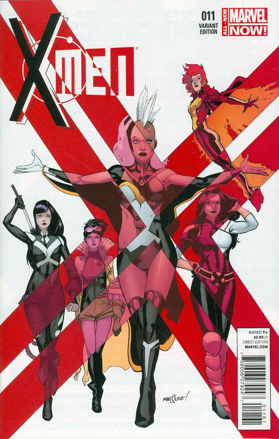 X-Men Vol 4 #11 Cover B Incentive David Marquez Variant Cover