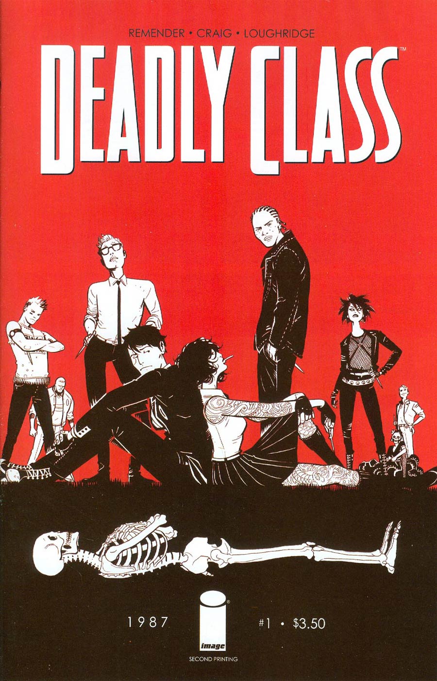 Deadly Class #1 Cover C 2nd Ptg