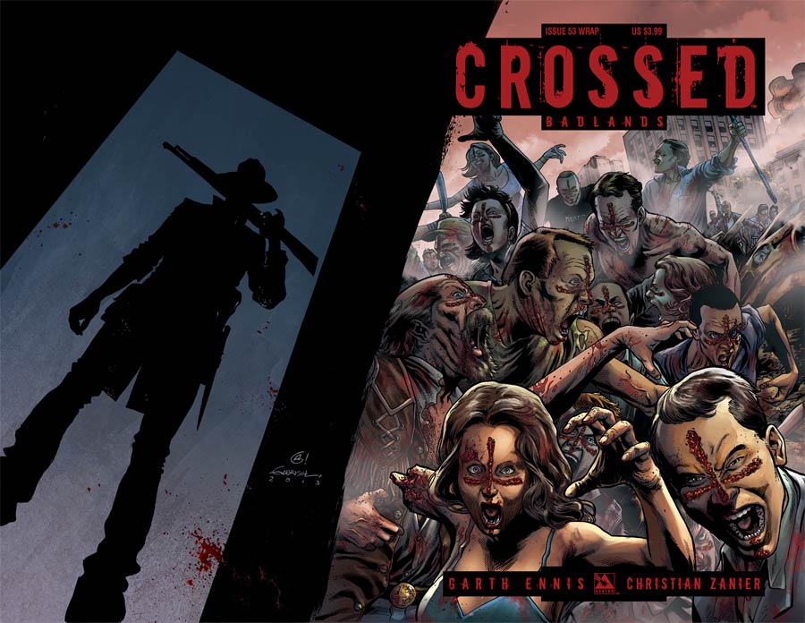 Crossed Badlands #53 Cover B Wraparound Cover