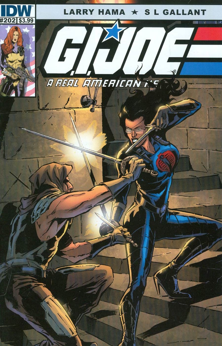 GI Joe A Real American Hero #202 Cover A Regular SL Gallant Cover