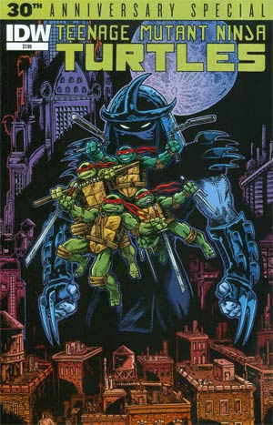 Teenage Mutant Ninja Turtles 30th Anniversary Special Cover A 1st Ptg Regular Kevin Eastman & Peter Laird Cover