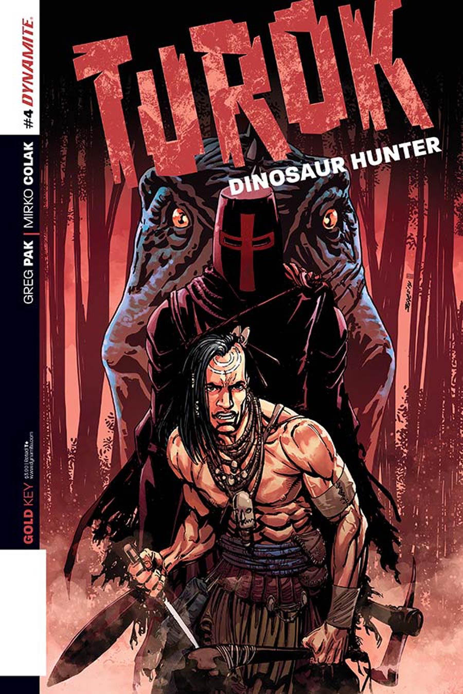 Turok Dinosaur Hunter Vol 2 #4 Cover A Regular Bart Sears Cover