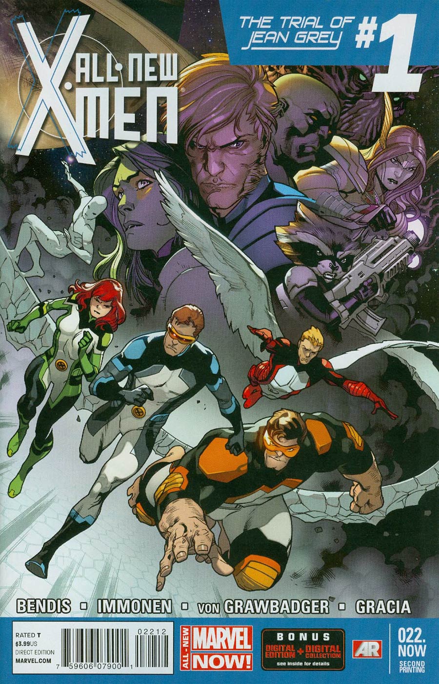 All-New X-Men #22 NOW Cover H 2nd Ptg Stuart Immonen Variant Cover (Trial Of Jean Grey Part 1)