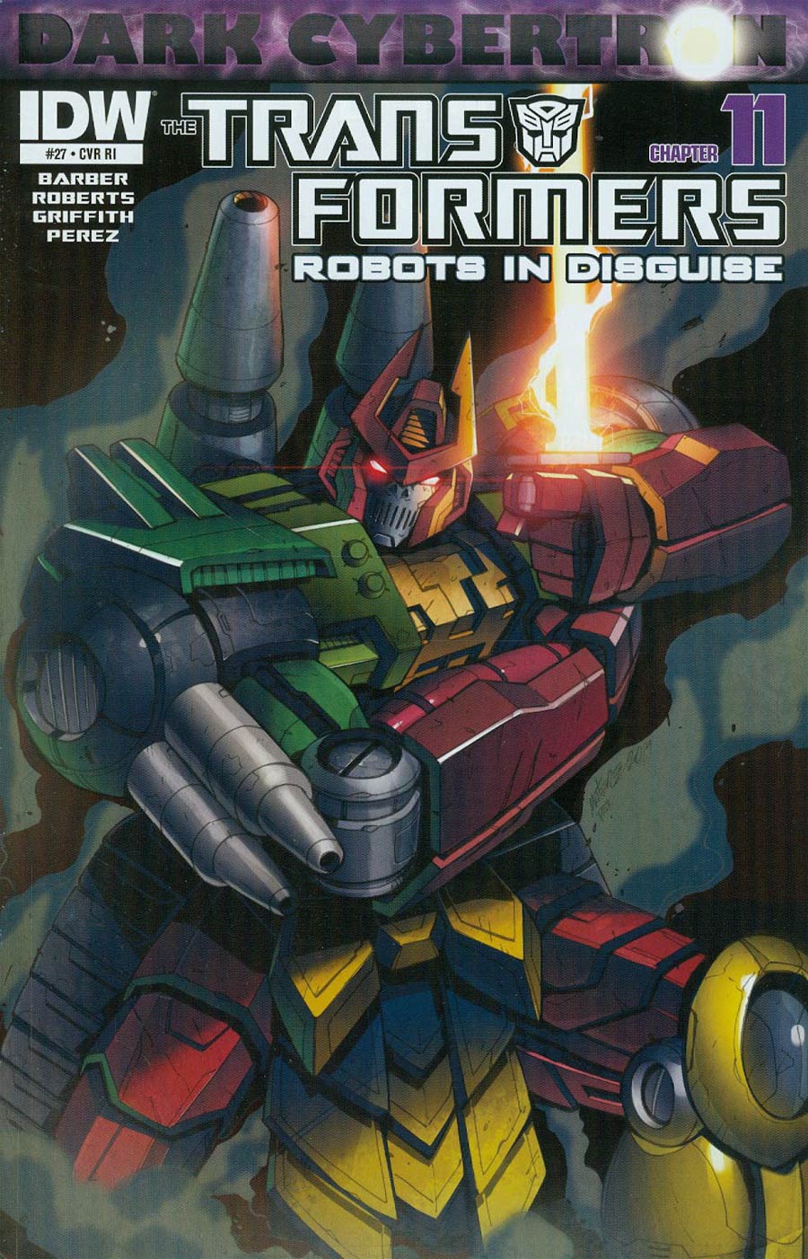 Transformers Robots In Disguise #27 Cover C Incentive Marcelo Matere Variant Cover (Dark Cybertron Part 11)