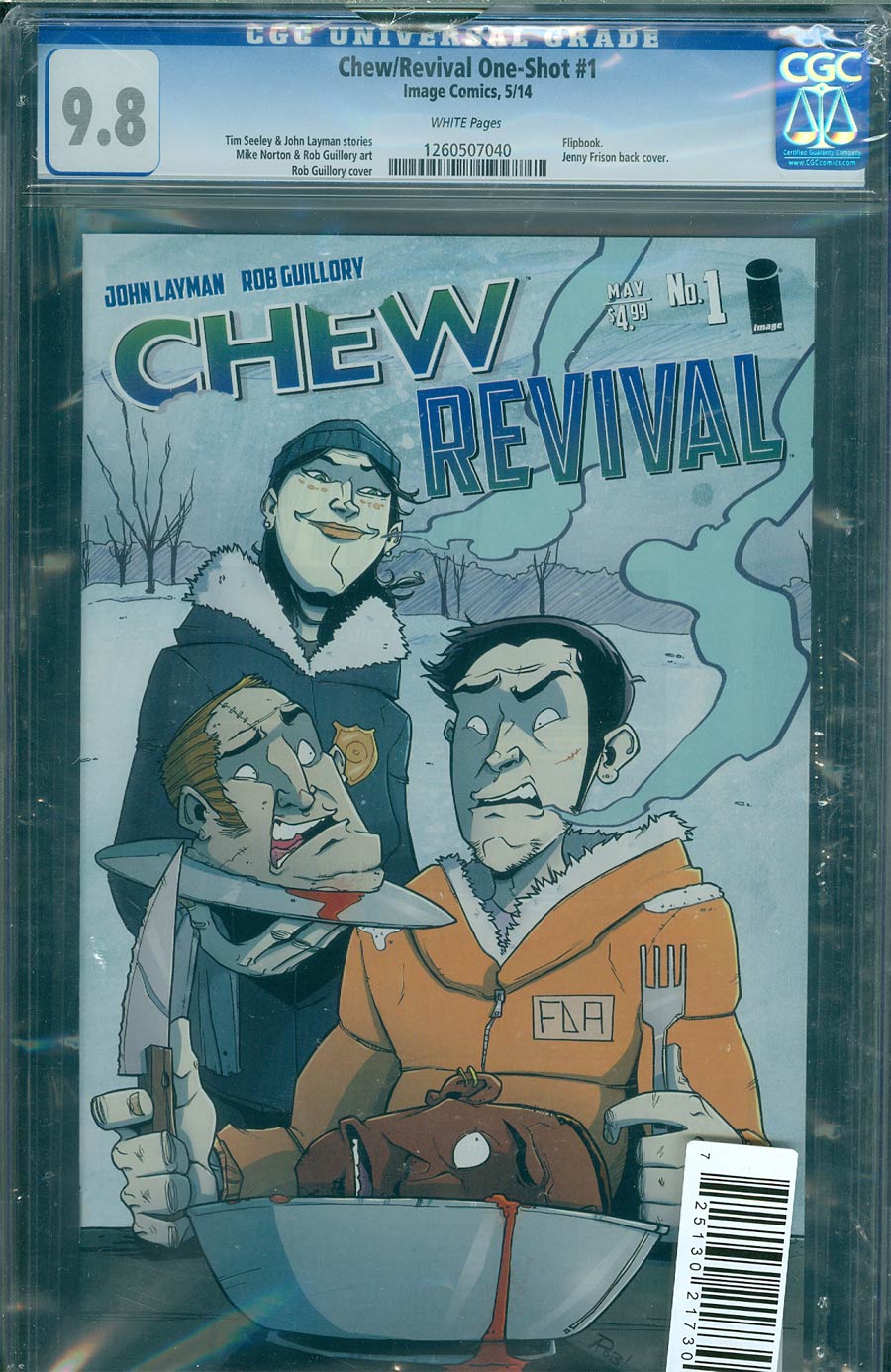 Chew / Revival #1 Cover C DF CGC 9.8