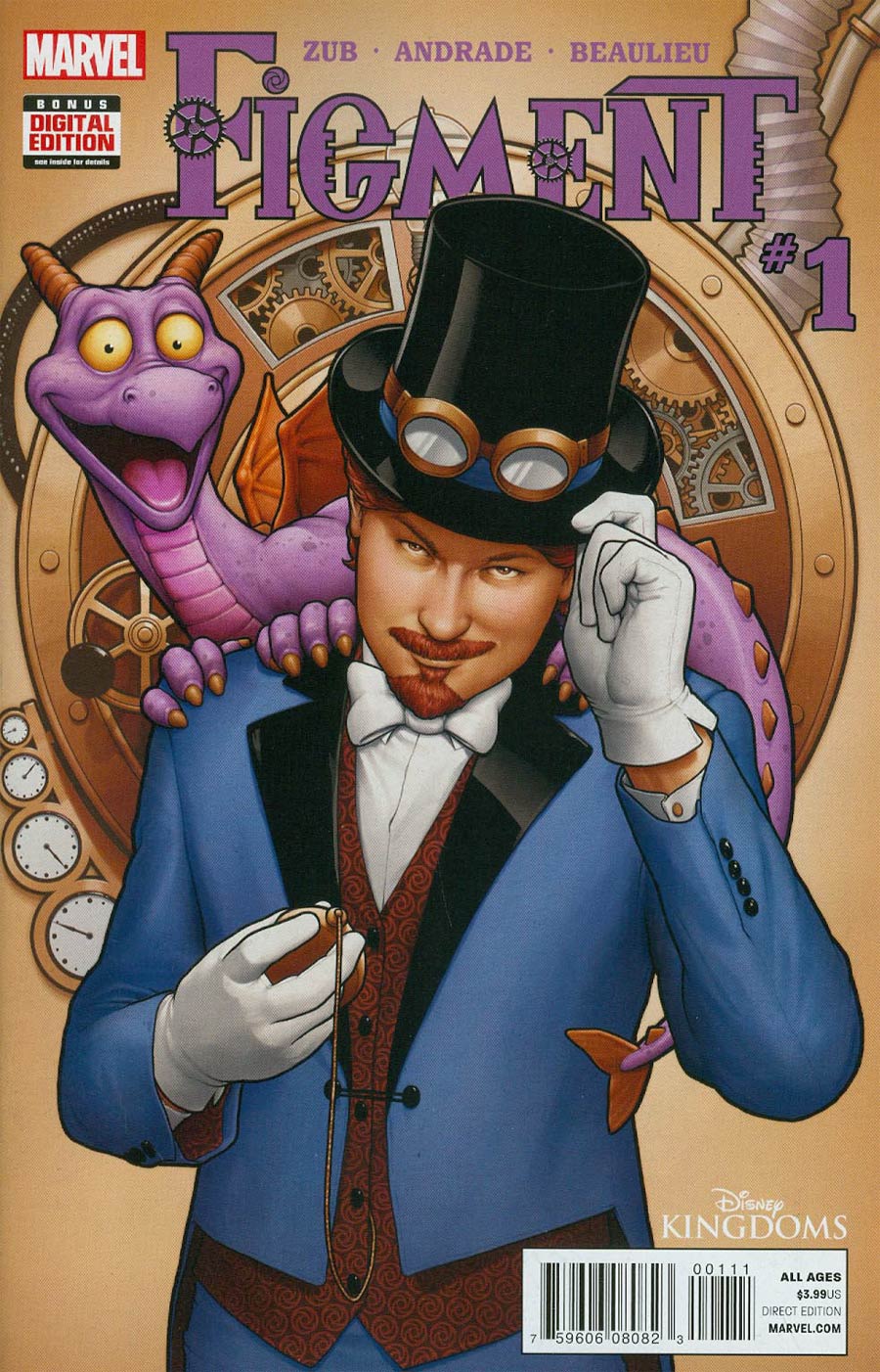 Disney Kingdoms Figment #1 Cover A 1st Ptg Regular John Tyler Christopher Cover