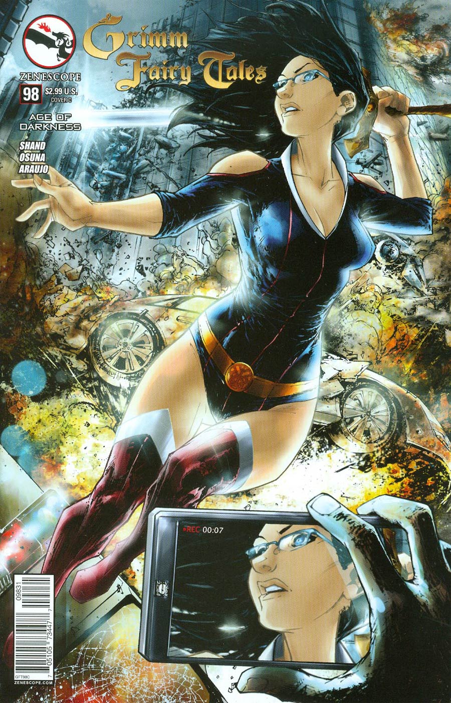 Grimm Fairy Tales #98 Cover C Talent Caldwell (Age Of Darkness Tie-In)