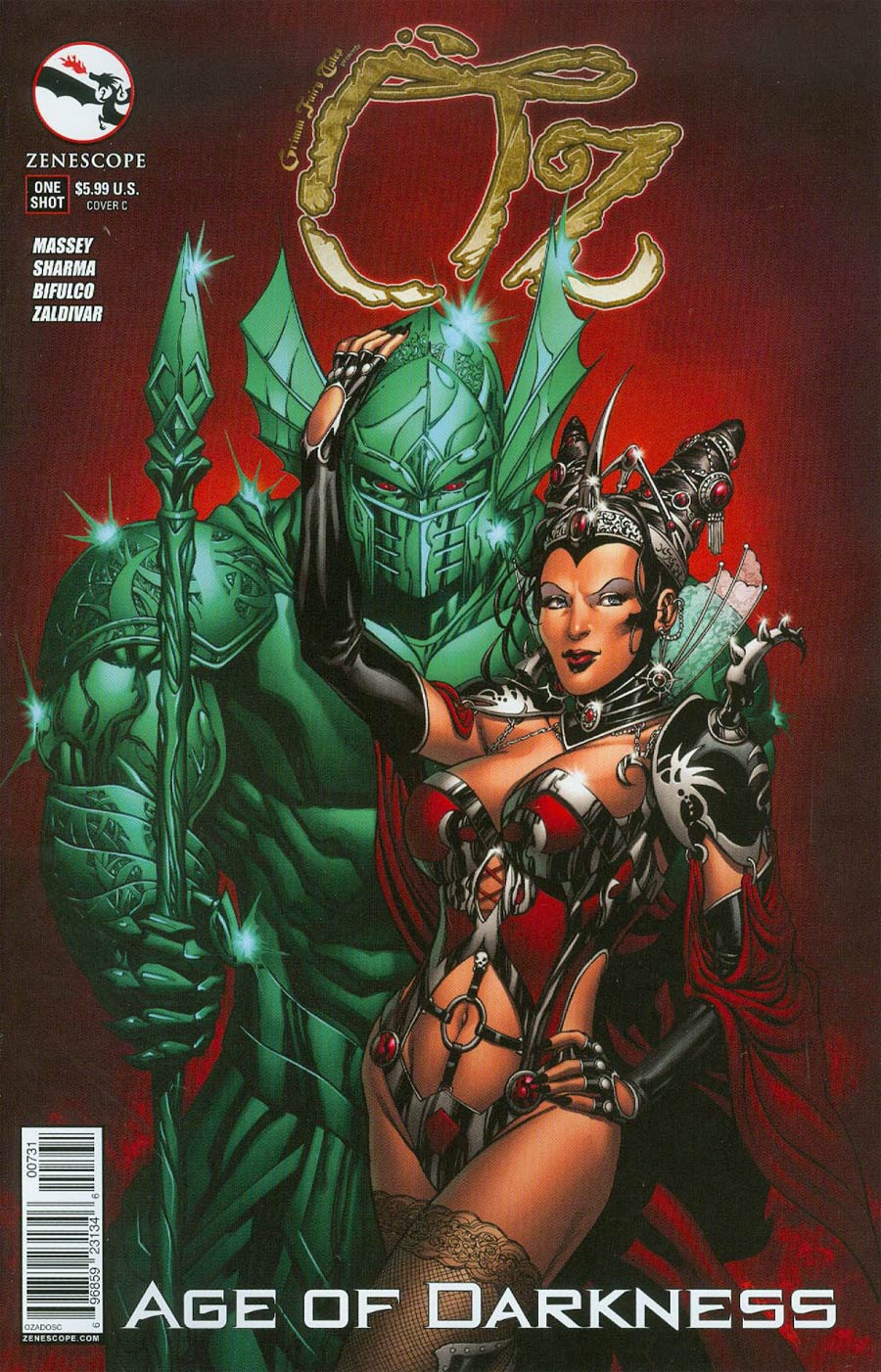 Grimm Fairy Tales Presents Oz Age Of Darkness One Shot Cover C Robert Atkins (Age Of Darkness Tie-In)