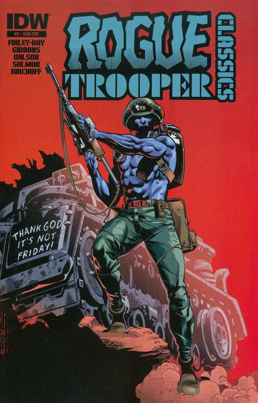 Rogue Trooper Classics #2 Cover B Variant Staz Johnson Subscription Cover