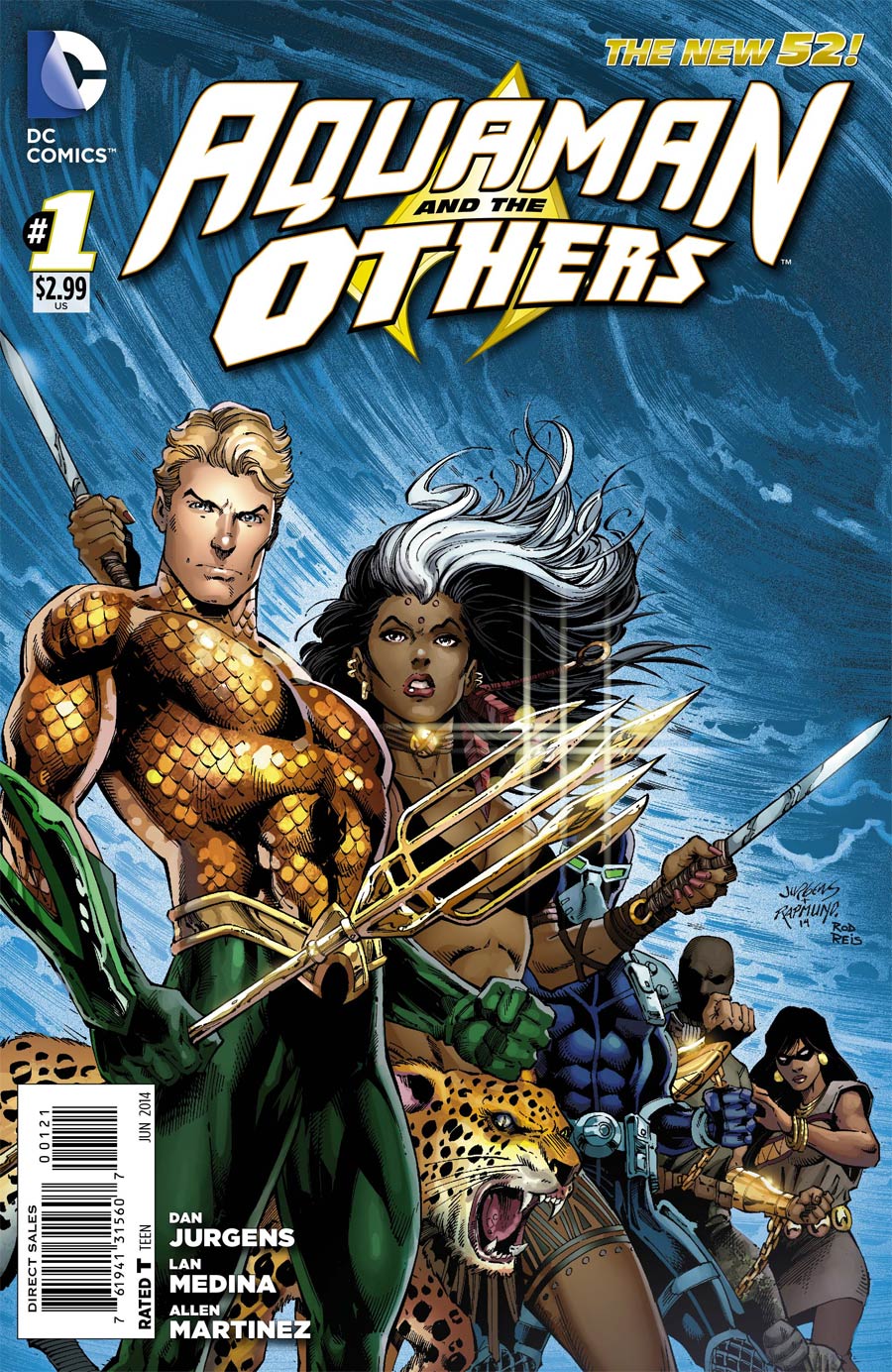 Aquaman And The Others #1 Cover B Incentive Dan Jurgens Variant Cover