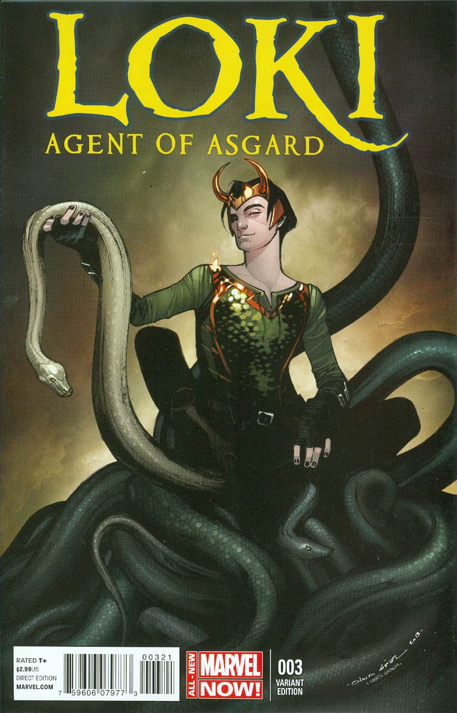 Loki Agent Of Asgard #3 Cover B Incentive Olivier Coipel Variant Cover