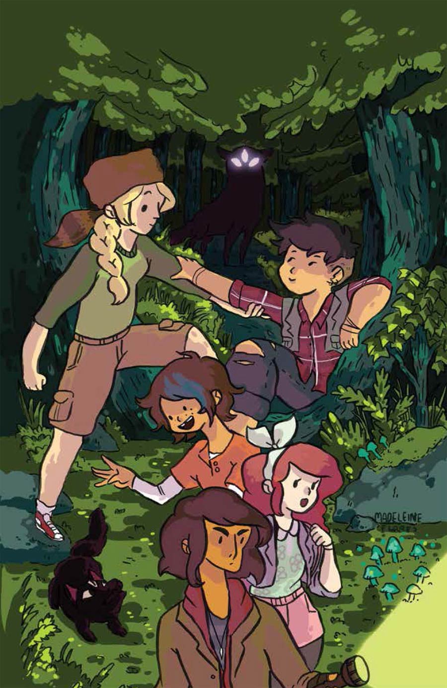 Lumberjanes #1 Cover B Incentive Madeleine Flores Virgin Variant Cover