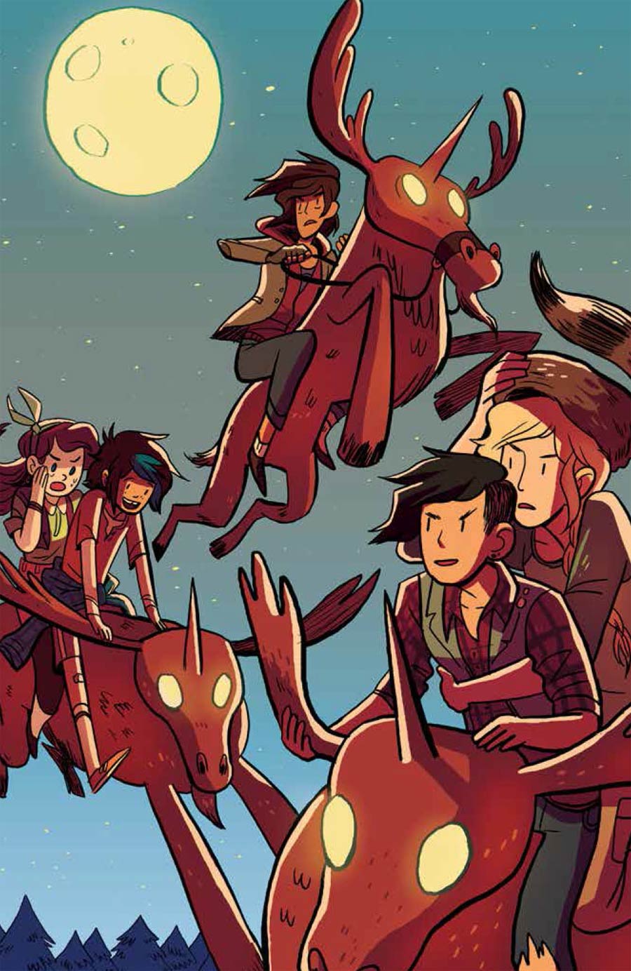 Lumberjanes #1 Cover C Incentive Lauren Zukauskas Virgin Variant Cover