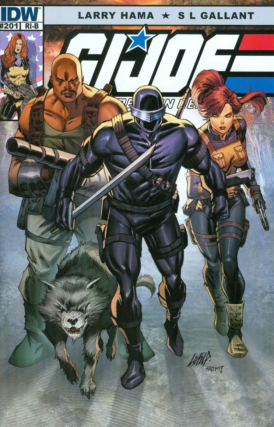 GI Joe A Real American Hero #201 Cover C Incentive Rob Liefeld Variant Cover