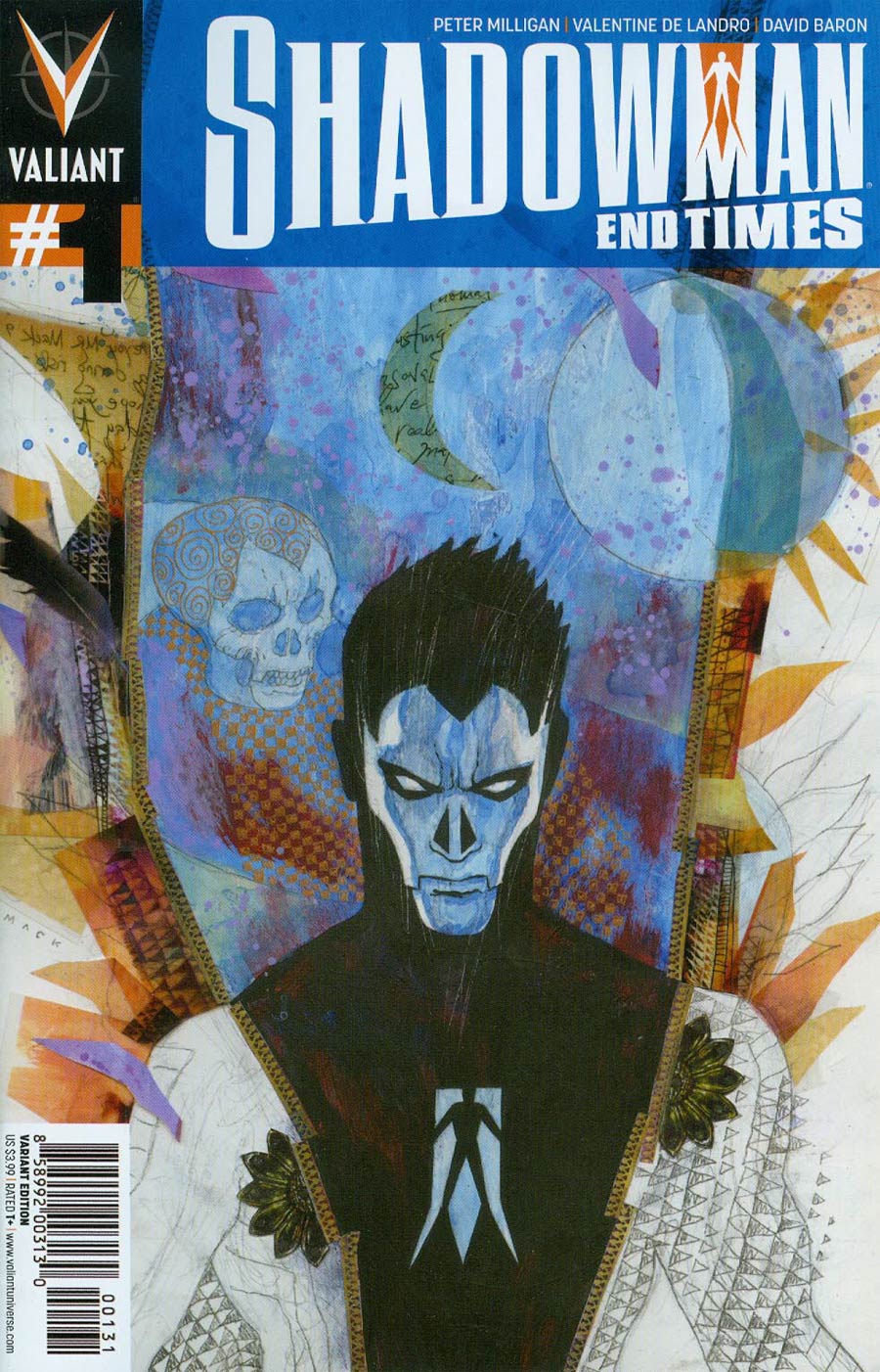 Shadowman End Times #1 Cover C Incentive David Mack Variant Cover