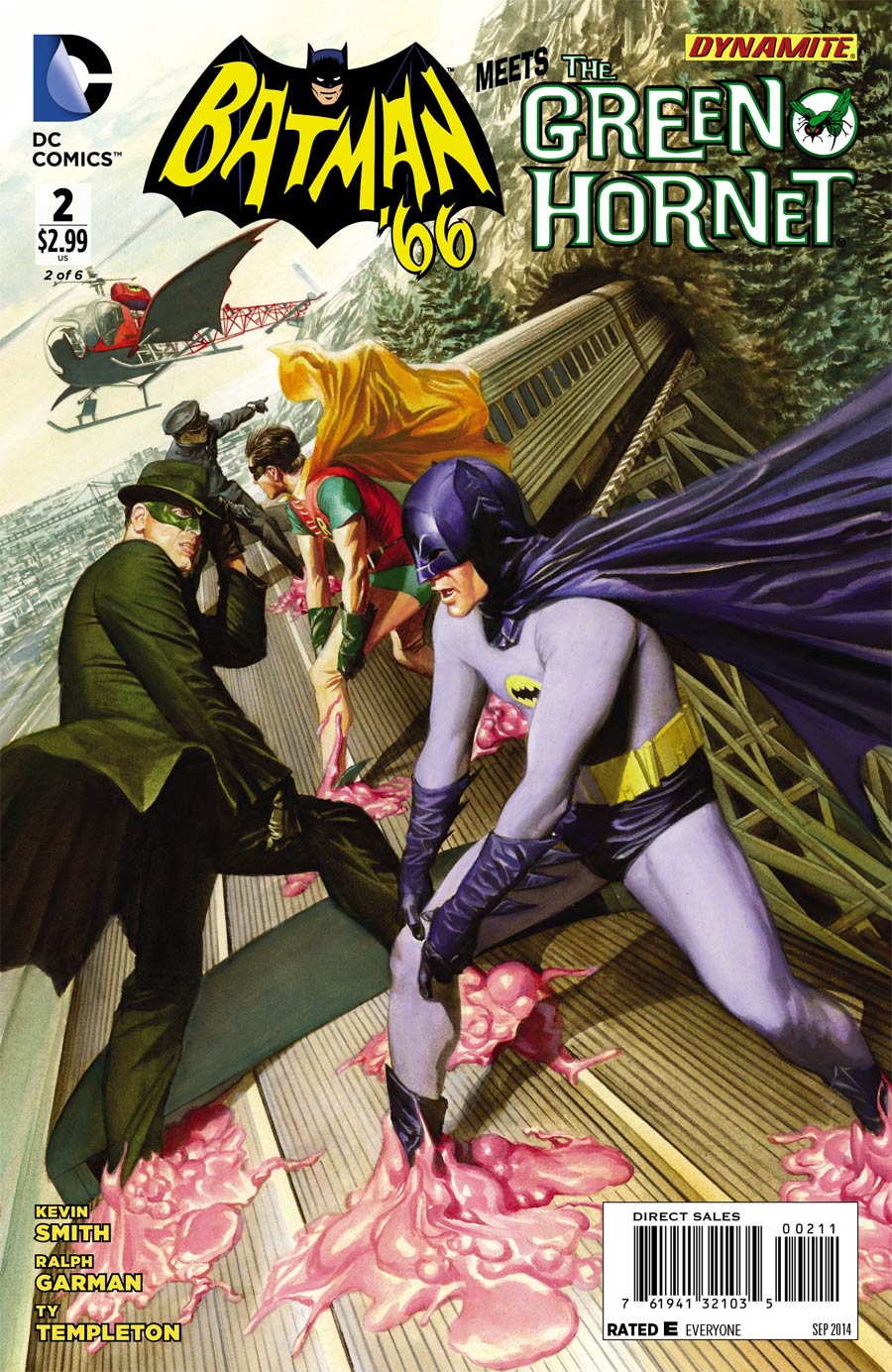 Batman 66 Meets Green Hornet #2 Cover A Regular Alex Ross Cover