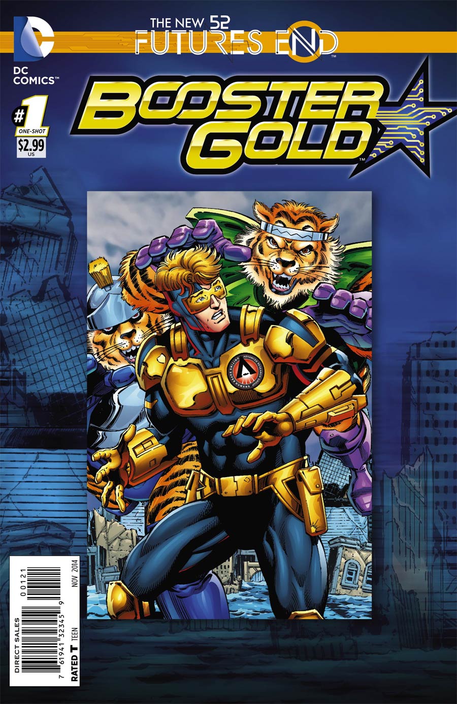 Booster Gold Futures End #1 Cover B Standard Cover