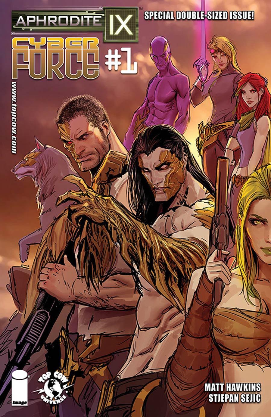 Aphrodite IX Cyberforce #1 Cover A Regular Stjepan Sejic Cover