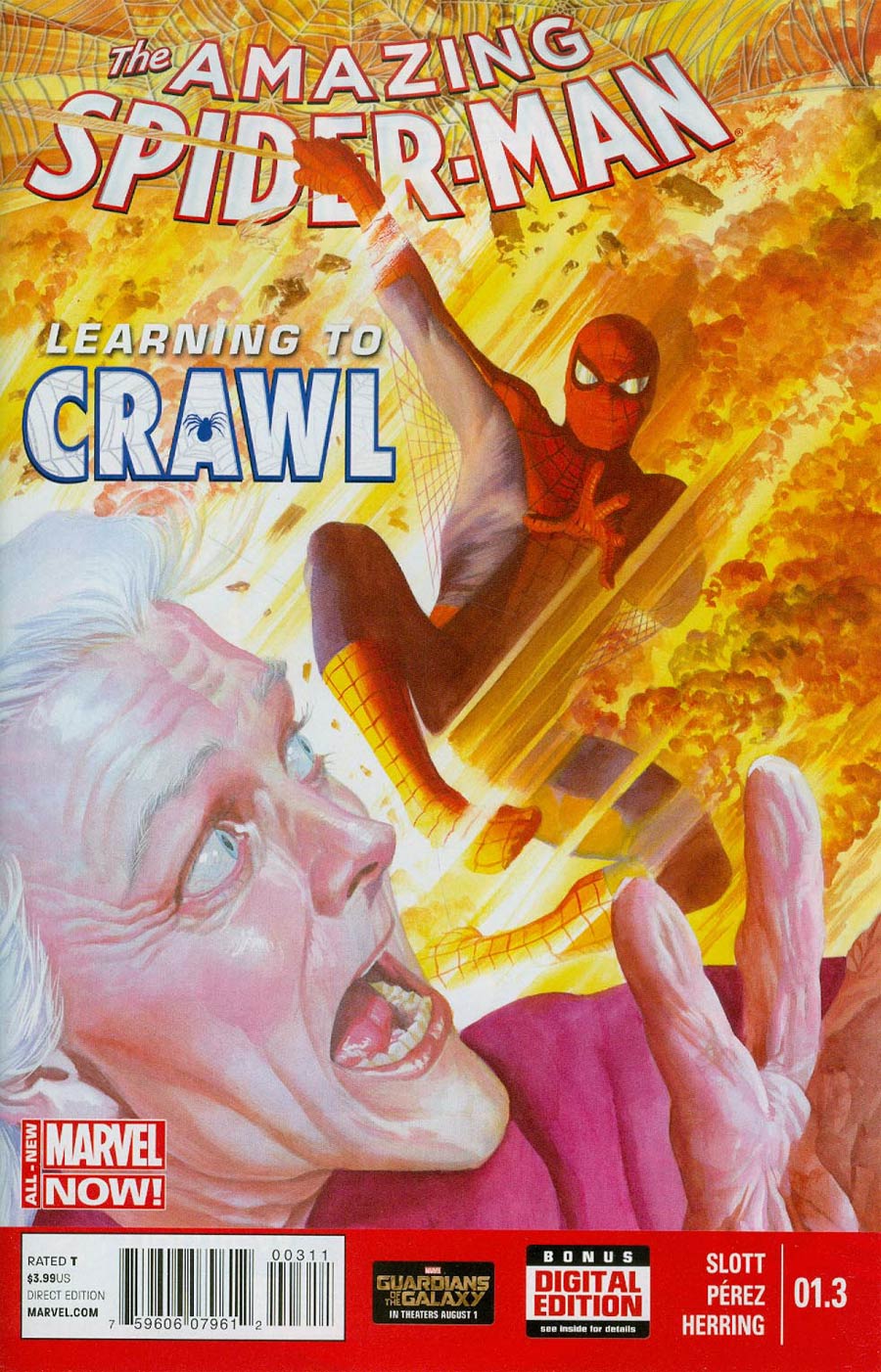 Amazing Spider-Man Vol 3 #1.3 Cover A Regular Alex Ross Cover