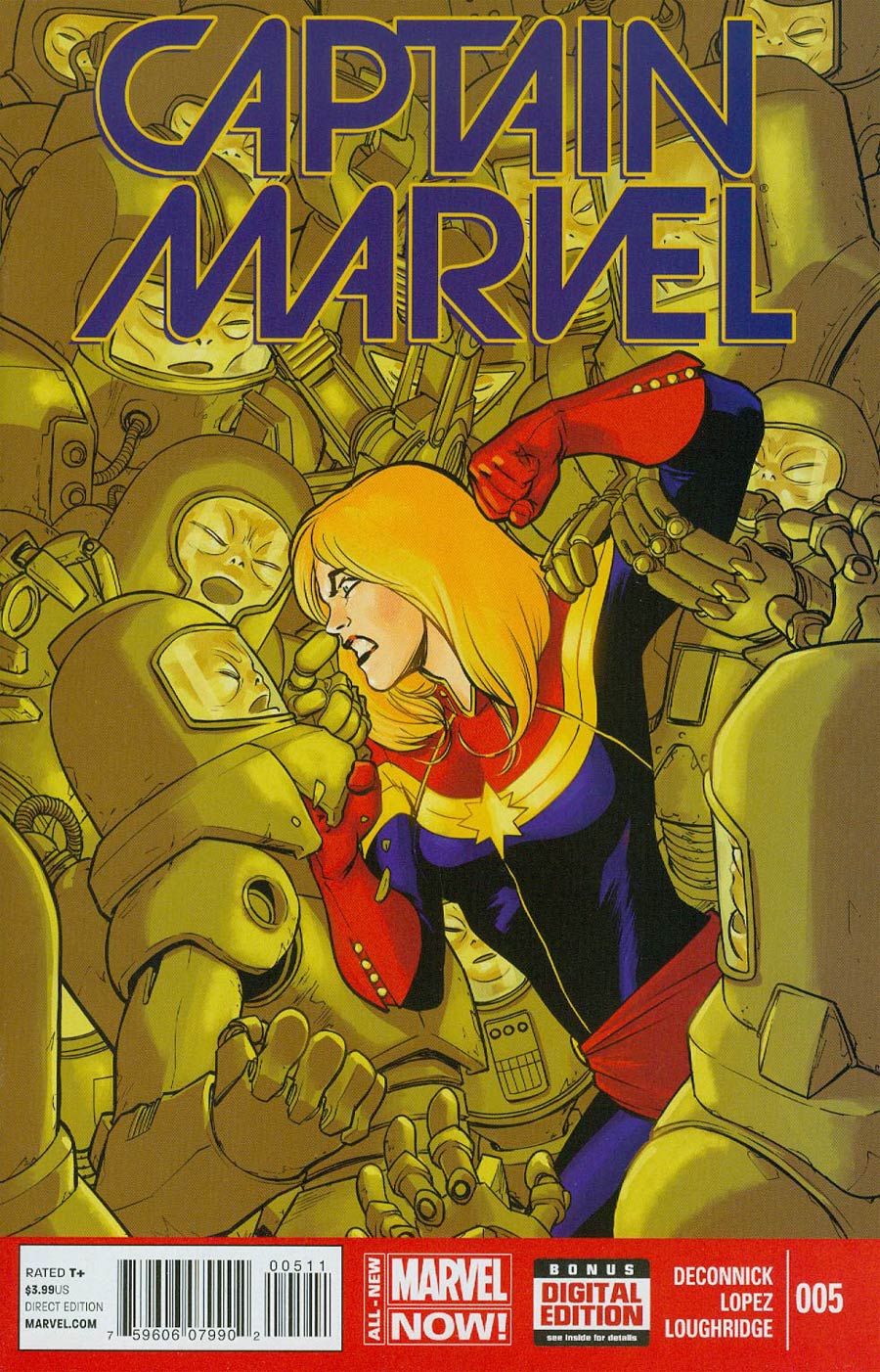 Captain Marvel Vol 7 #5 Cover A Regular David Lopez Cover