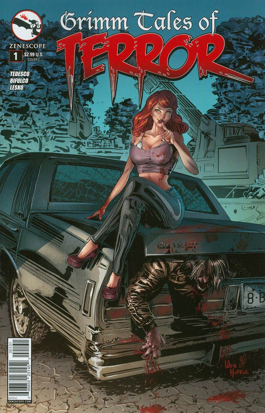 Grimm Fairy Tales Presents Grimm Tales Of Terror #1 Cover C Wes Huffor