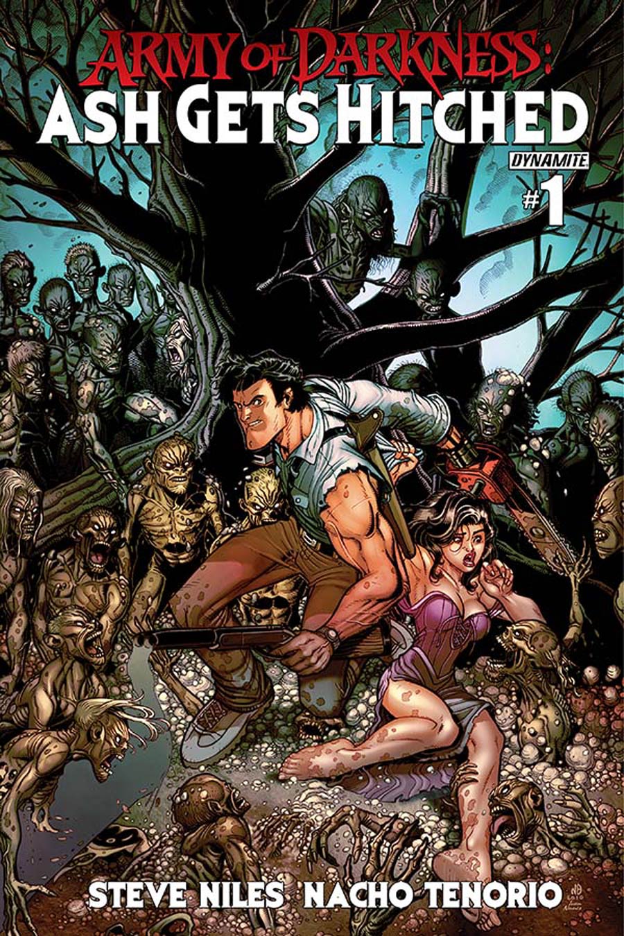 Army Of Darkness Ash Gets Hitched #1 Cover D Variant Nick Bradshaw Cover