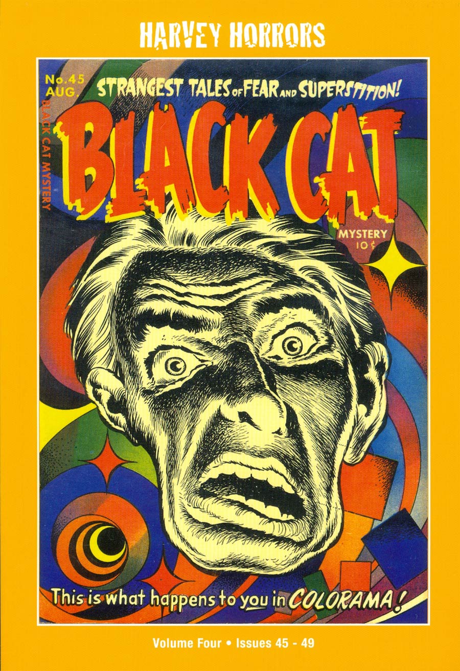Harvey Horrors Collected Works Black Cat Mystery Softie Vol 4 TP