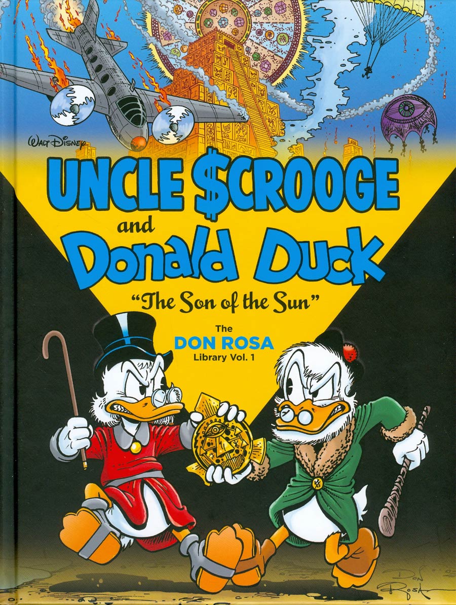 Walt Disneys Don Rosa Library Vol 1 Uncle Scrooge And Donald Duck Son Of The Sun HC