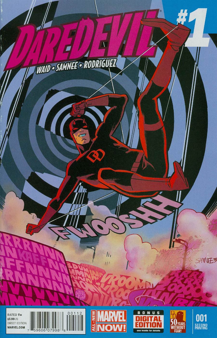 Daredevil Vol 4 #1 Cover I 2nd Ptg Chris Samnee Variant Cover