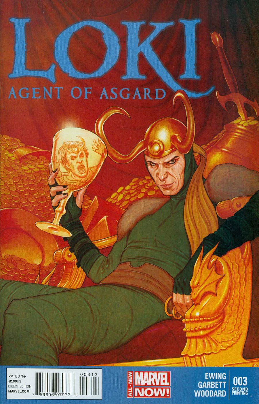 Loki Agent Of Asgard #3 Cover C 2nd Ptg Jenny Frison Variant Cover