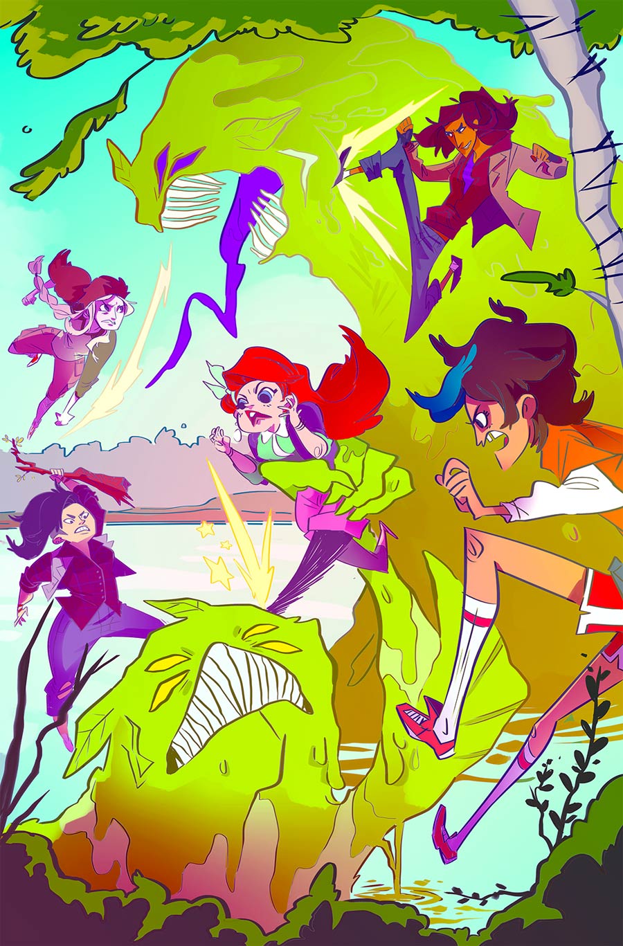 Lumberjanes #2 Cover B Incentive Tessa Stone Virgin Variant Cover