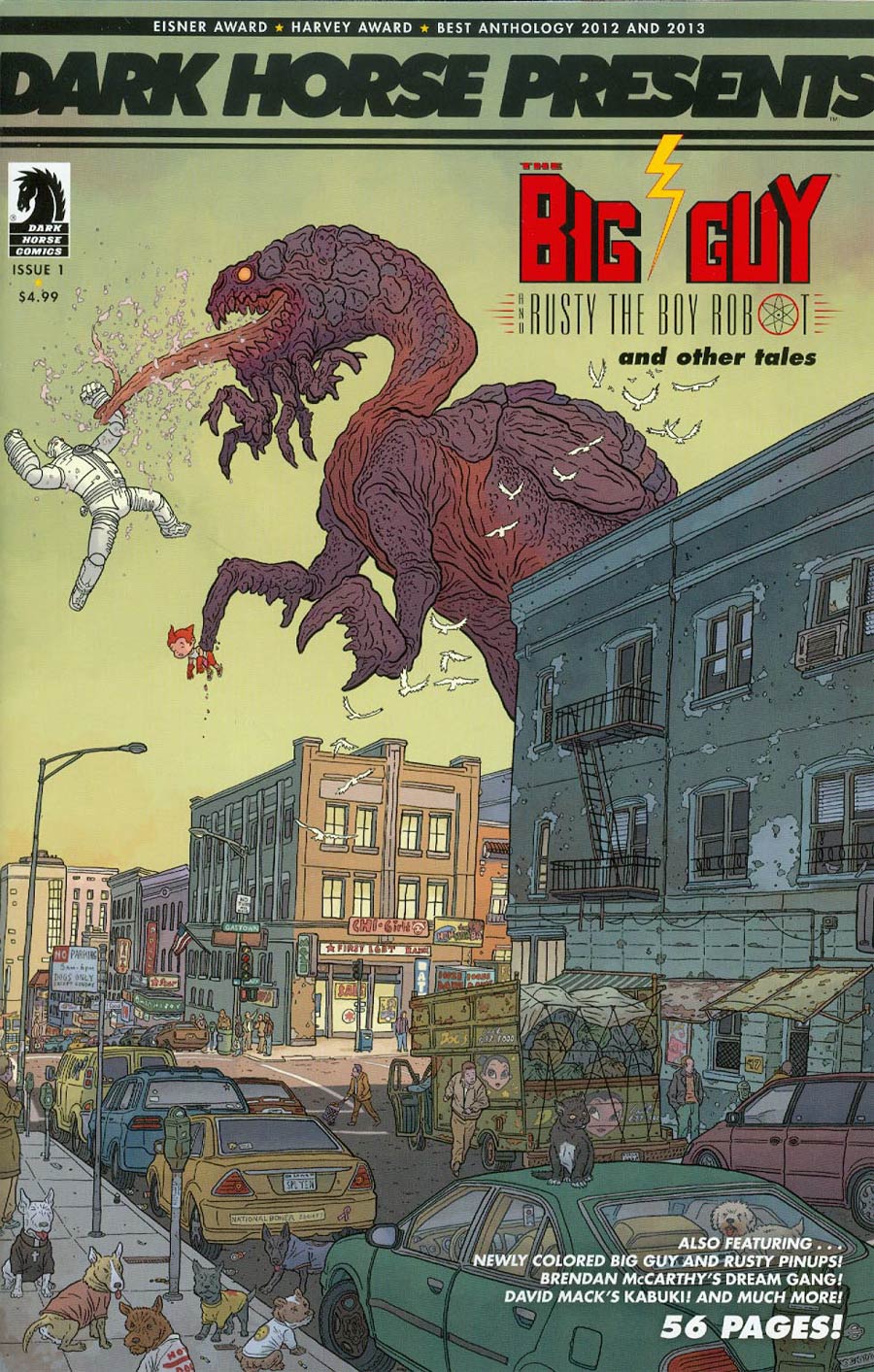 Dark Horse Presents Vol 3 #1 Cover B Variant Geof Darrow Cover