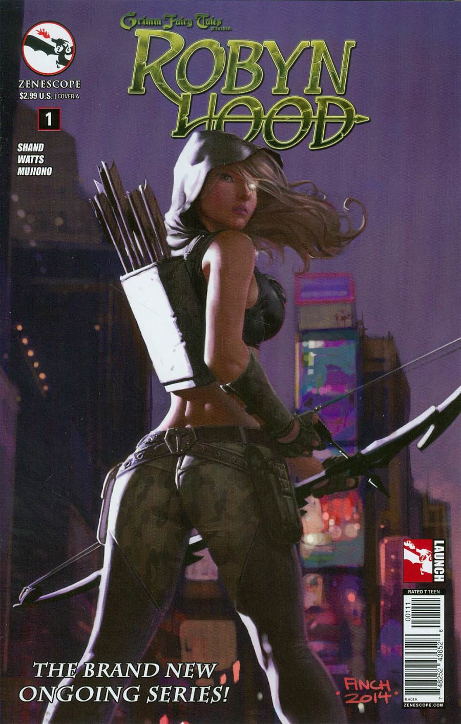 Grimm Fairy Tales Presents Robyn Hood Vol 2 #1 Cover A David Finch