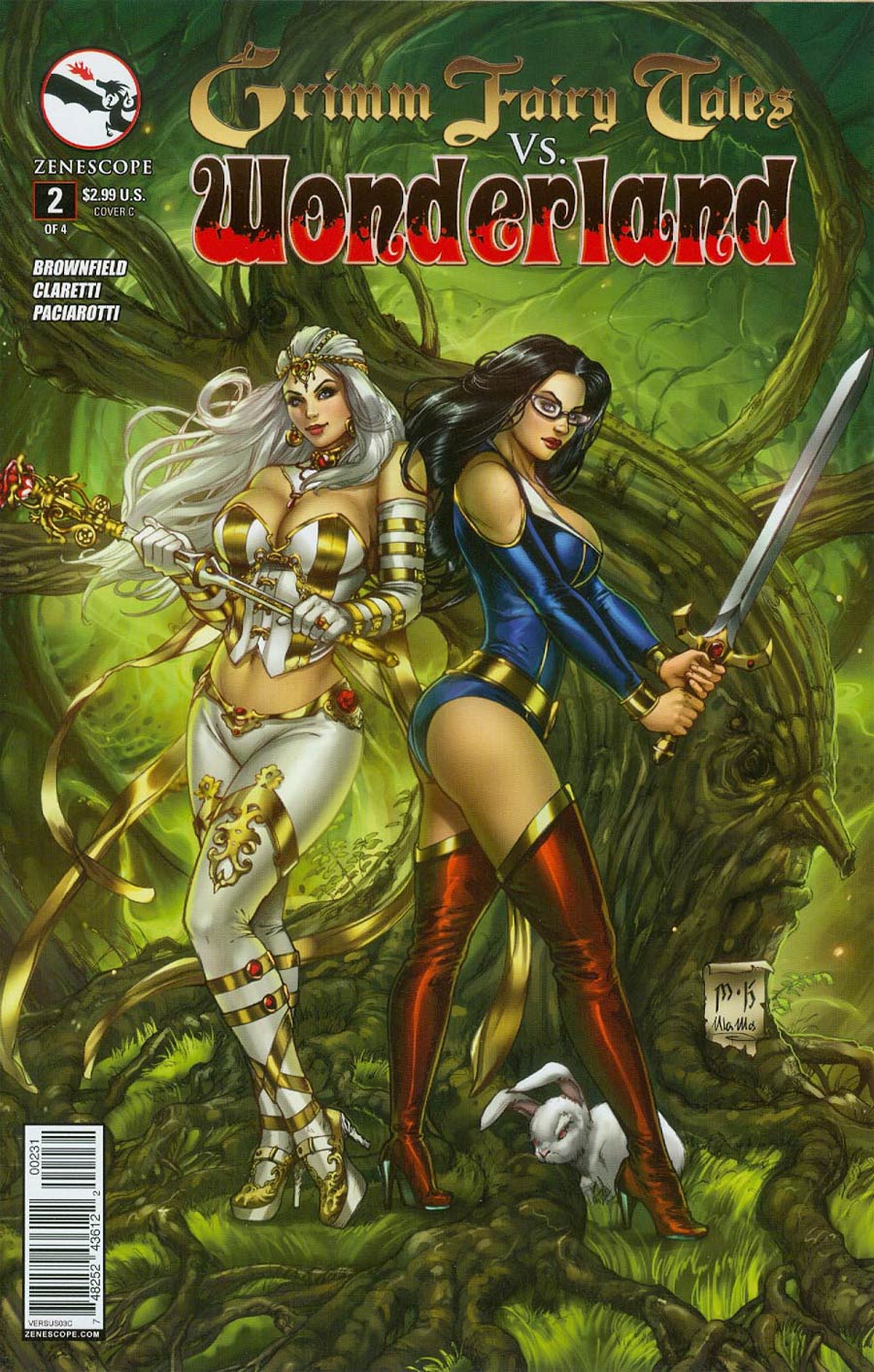 Grimm Fairy Tales vs Wonderland #2 Cover C Mike Krome