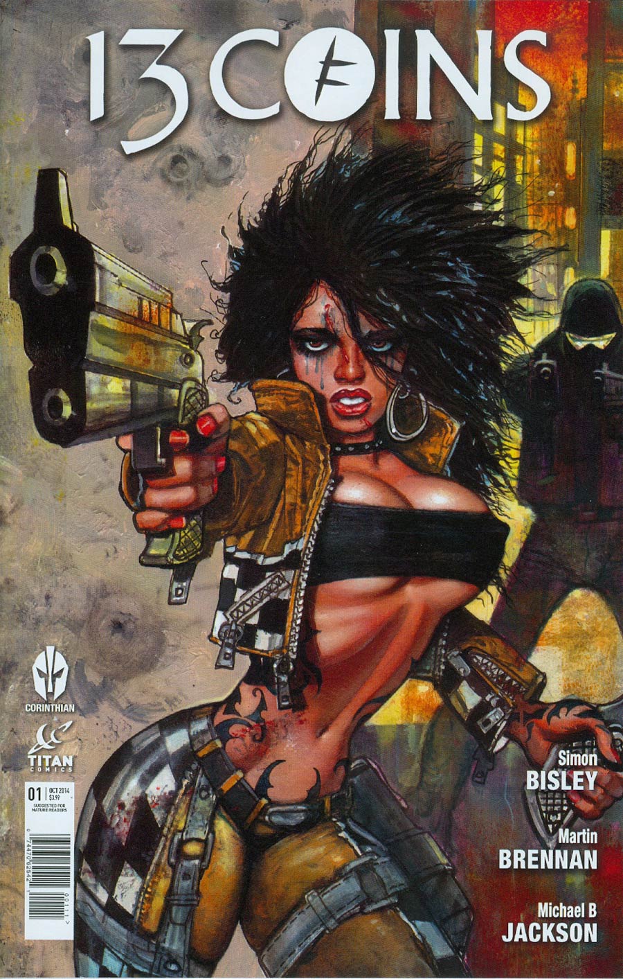 13 Coins #1 Cover A Regular Simon Bisley Cover