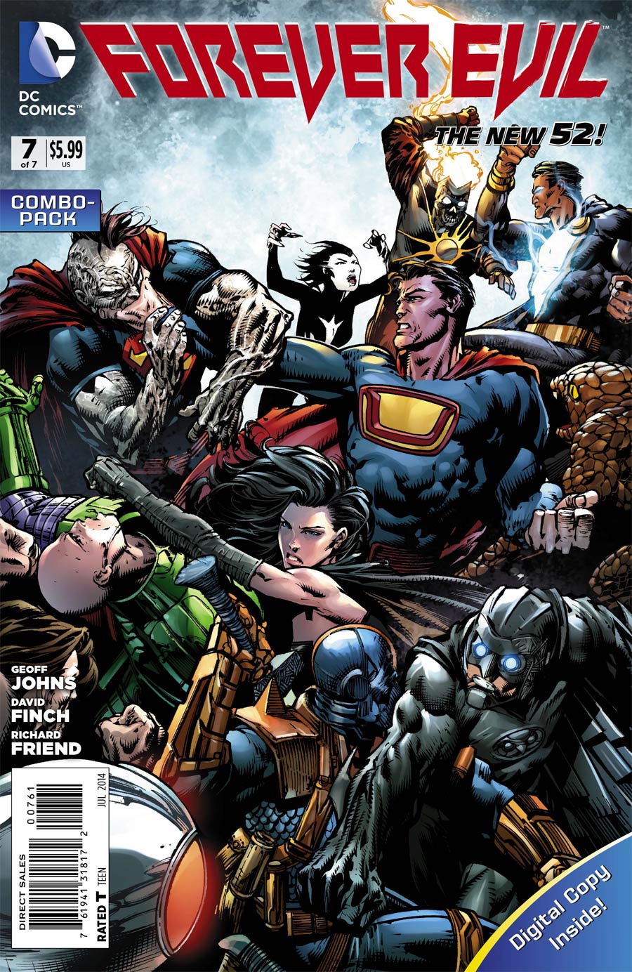 Forever Evil #7 Cover C Combo Pack Without Polybag