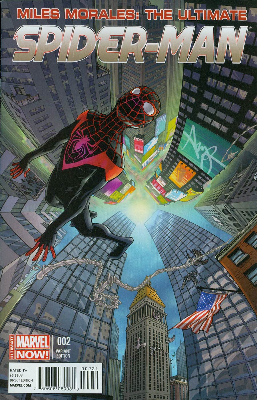 Miles Morales Ultimate Spider-Man #2 Cover B Incentive Amy Reeder Variant Cover