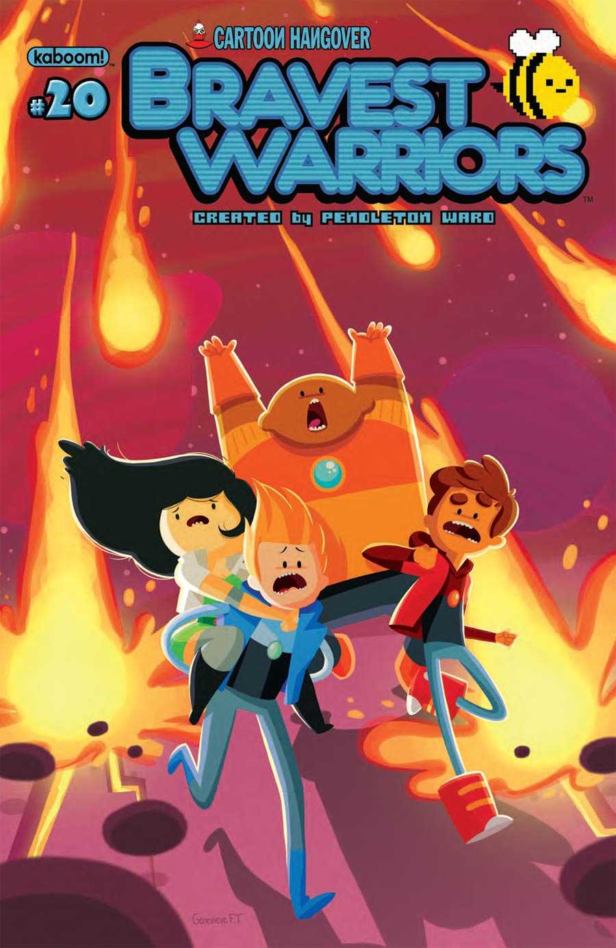 Bravest Warriors #20 Cover B Regular Genevieve FT Cover