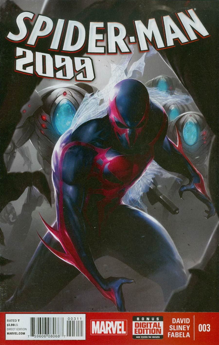 Spider-Man 2099 Vol 2 #3 Cover A 1st Ptg Regular Francesco Mattina Cover