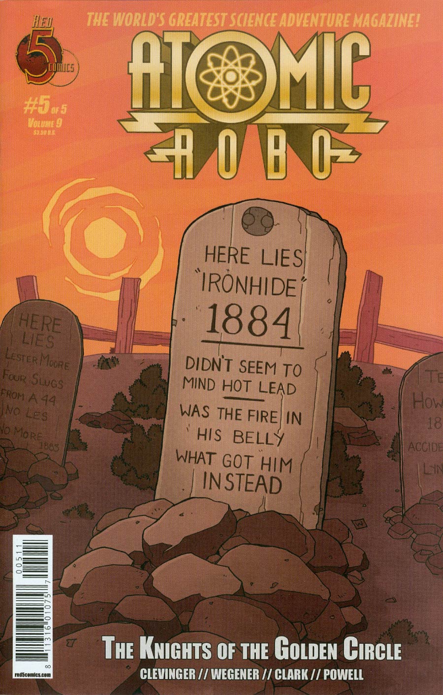 Atomic Robo And The Knights Of The Golden Circle #5