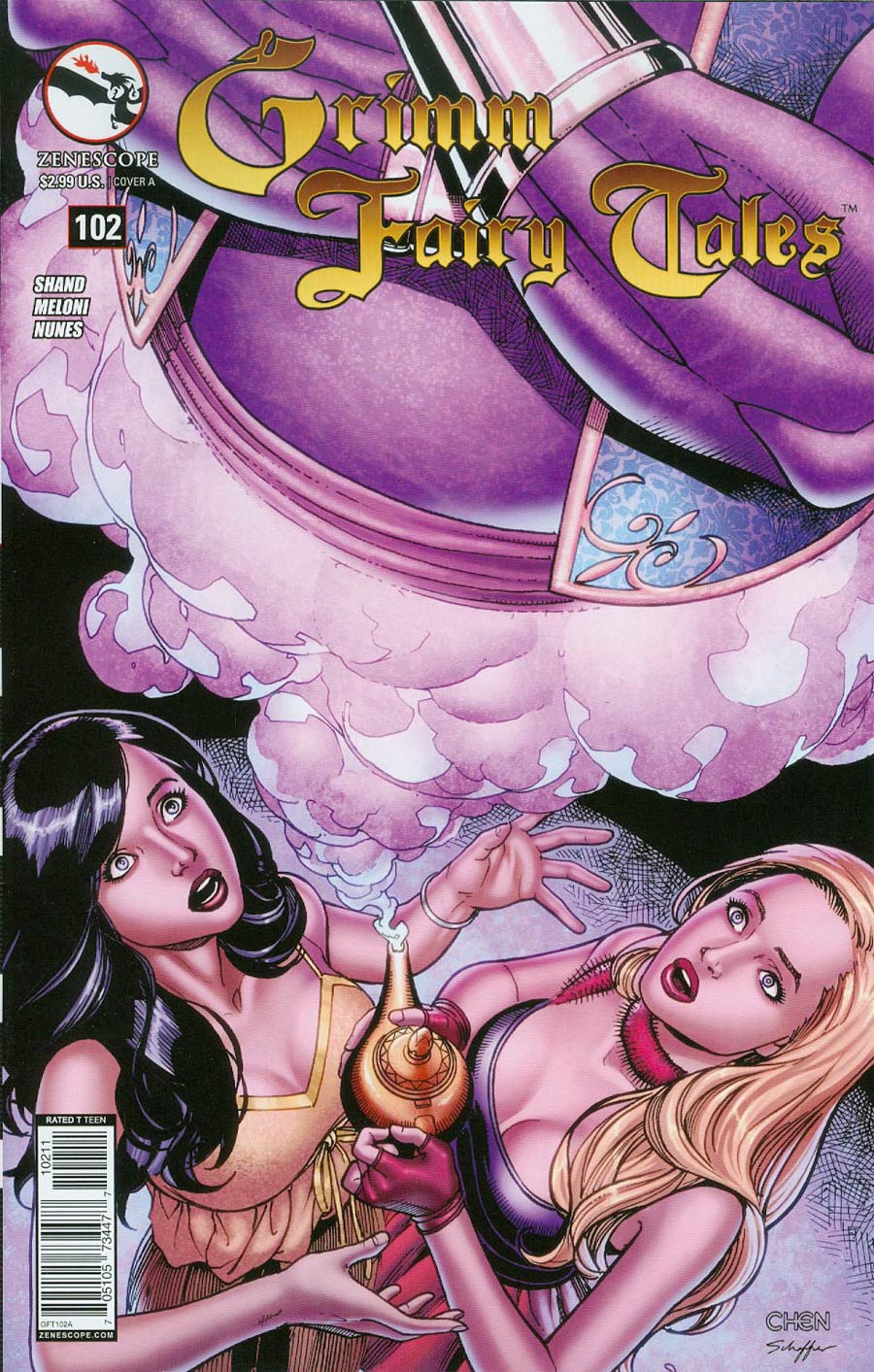 Grimm Fairy Tales #102 Cover A Sean Chen