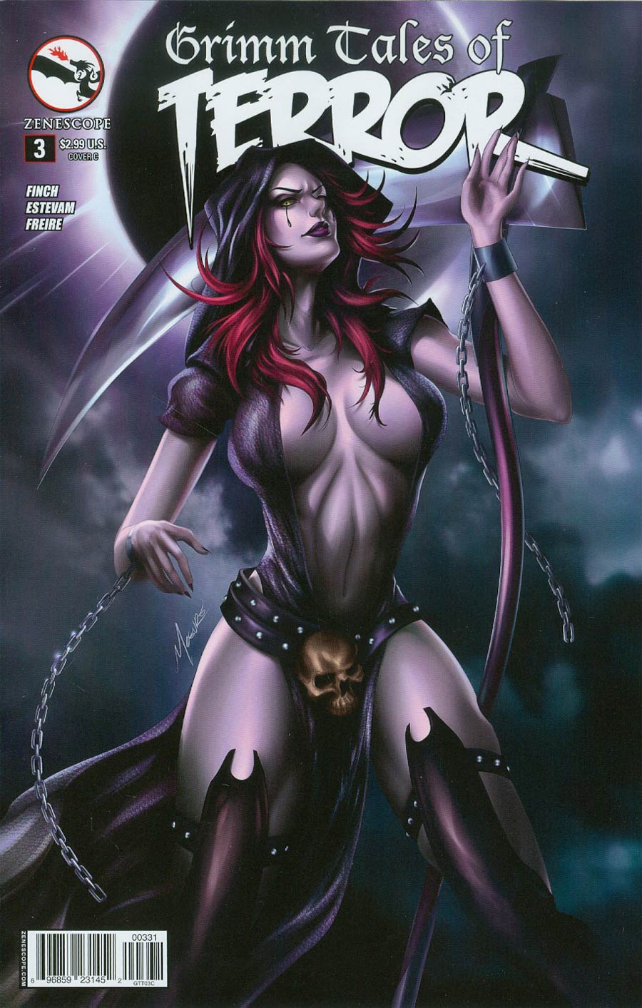 Grimm Fairy Tales Presents Grimm Tales Of Terror #3 Cover C Jorge Meguro