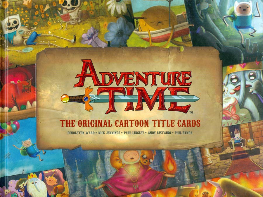 Adventure Time Original Cartoon Title Cards Vol 1 HC