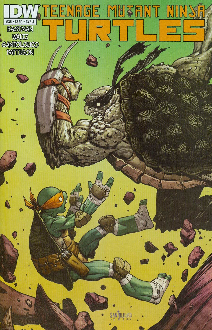 Teenage Mutant Ninja Turtles Vol 5 #35 Cover A Regular Mateus ...