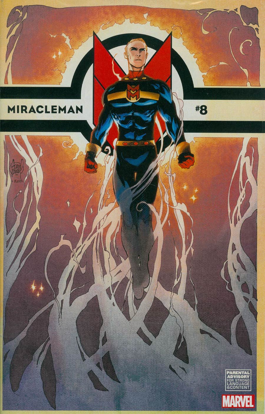 Miracleman (Marvel) #8 Cover D Incentive Adam Kubert Variant Cover With Polybag