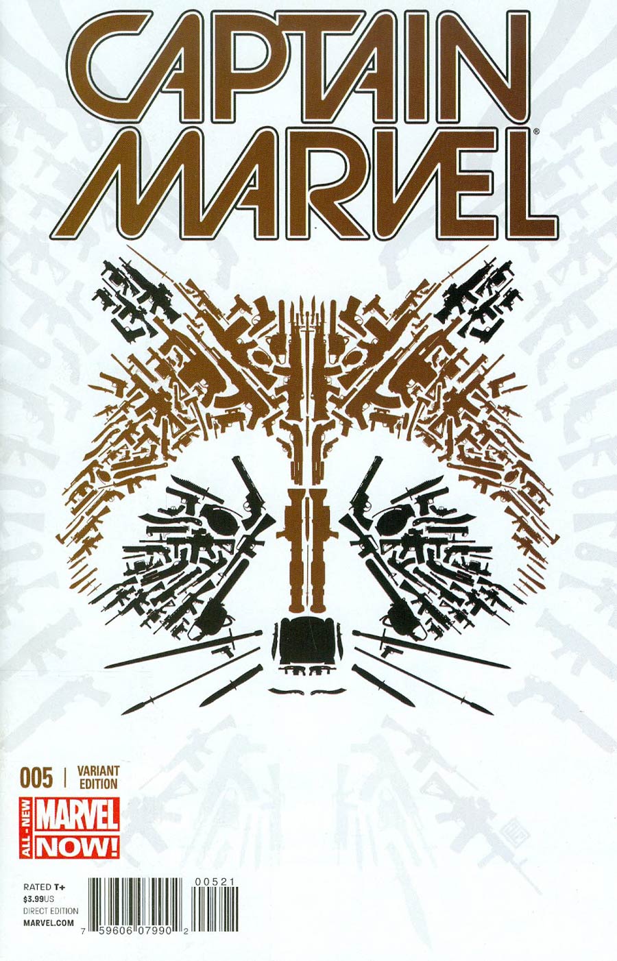 Captain Marvel Vol 7 #5 Cover B Incentive Guardians Of The Galaxy Variant Cover